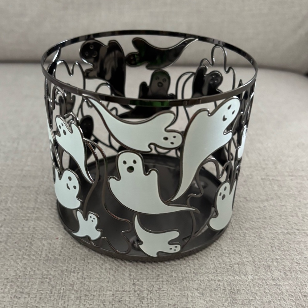 Bath & Body Works Halloween Ghosts Candle Holder
